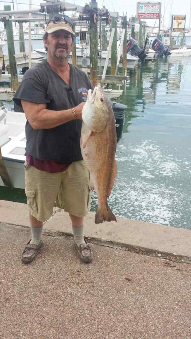 Jimmy Gilmer Port Aransas37&quot; 24 lb redfish