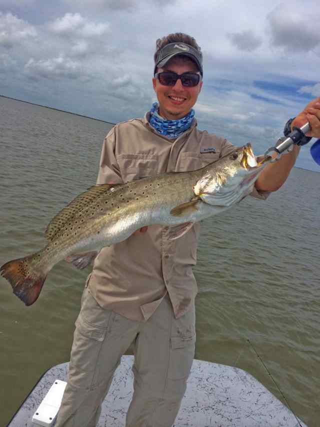 Steve Matagorda Bay27.75&quot; 6.75 lb trout CPR