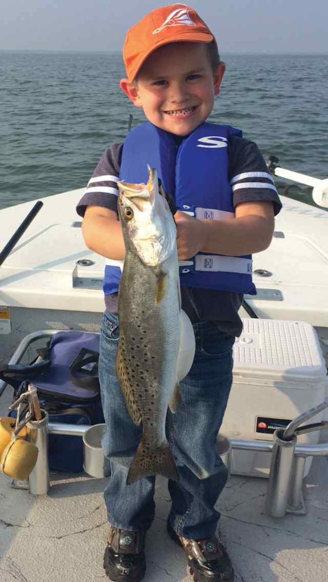 Lucas Hooked for life!