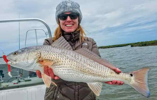 Susan Oehl Port O'Connor - 29" personal best redfish!