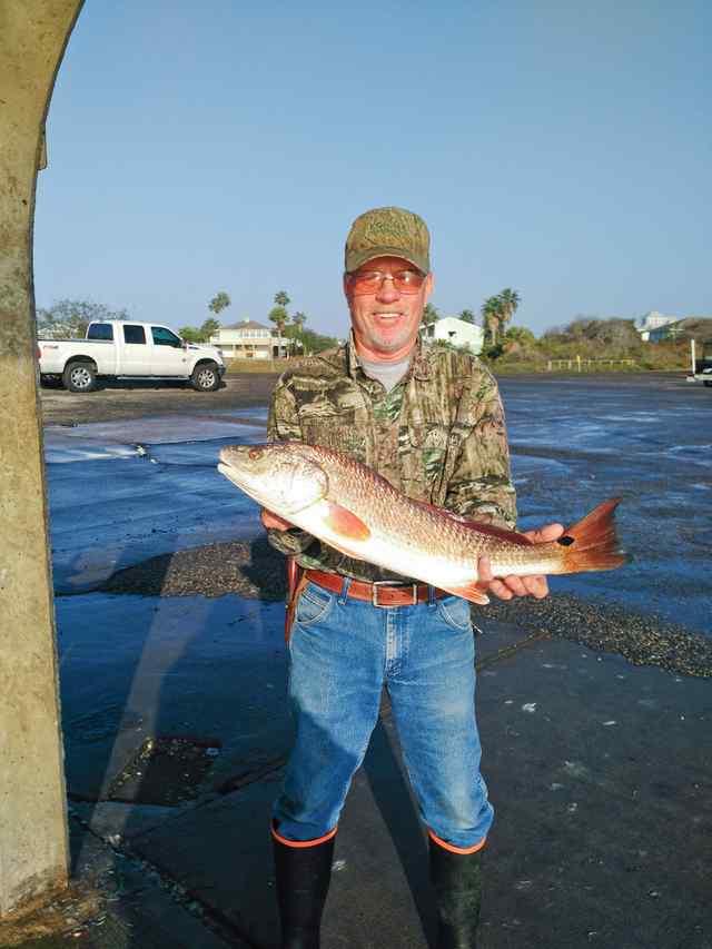Steve Sullivan Copano Bay - 27.5" red drum