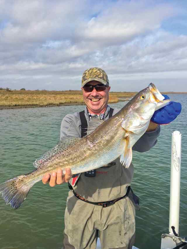 John Moore Matagorda - trout