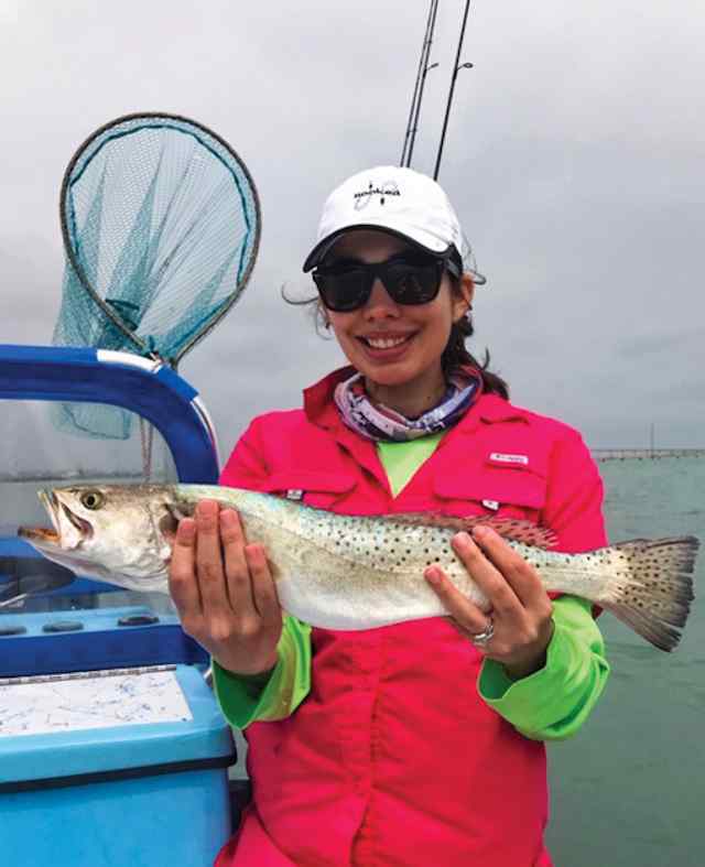 Nicole Guzman South Padre Island - 23" speckled trout