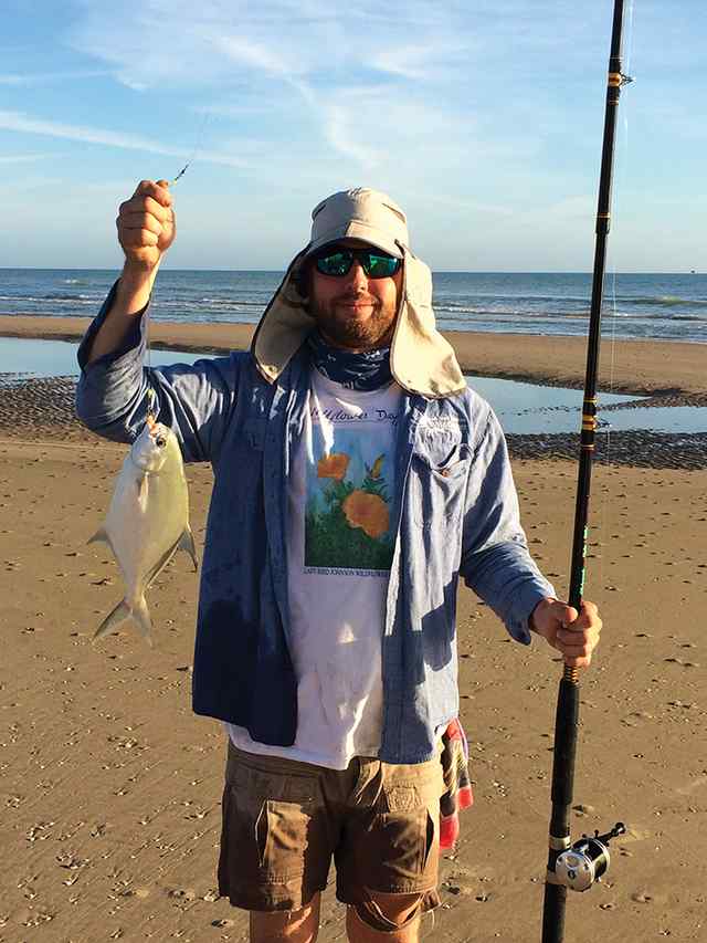 Phillip Schulze PINS - first pompano!