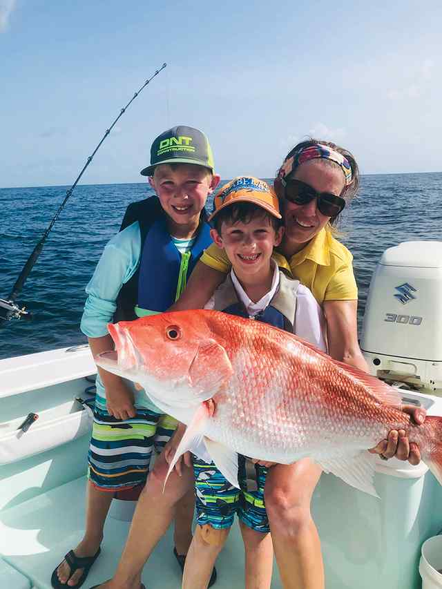 The Carroll Family nice snapper