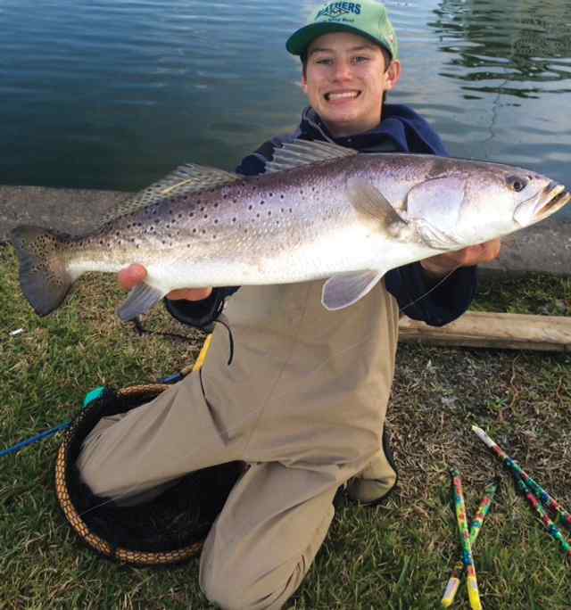 Gage Fowlkes Galveston - 29" trout
