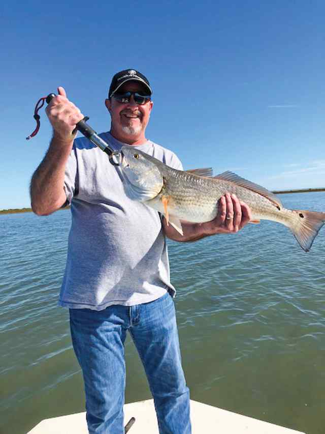 Jeff Johnson Contee Lake - 28" redfish