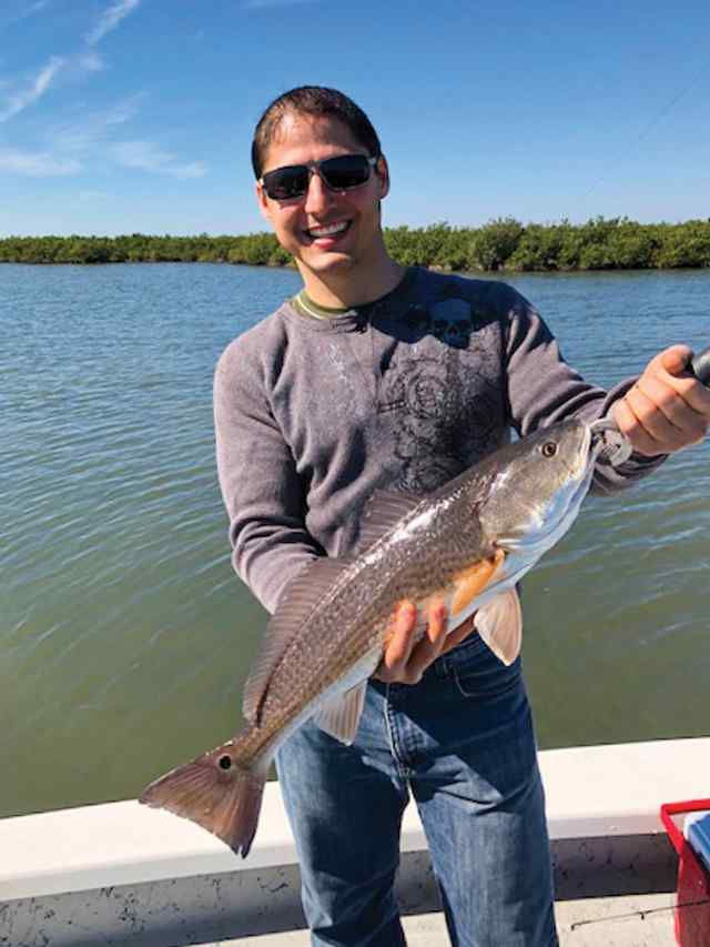 Brandon Kingcaid 5th Lake - 24" redfish