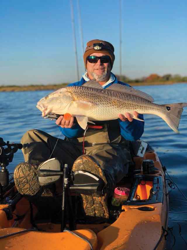 Miles Walthall Galveston - 34" 14 lb redfish