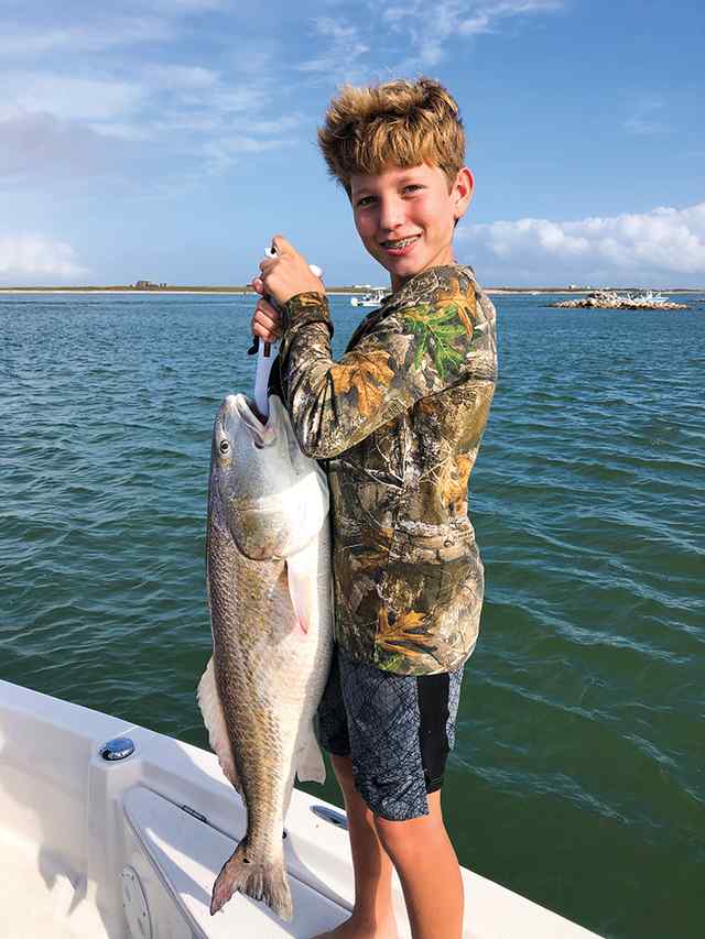 Colton Barber Port O'Connor - redfish