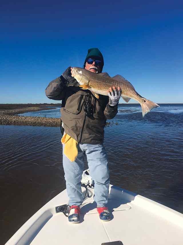 Darren Grizzle Matagorda - 31" redfish