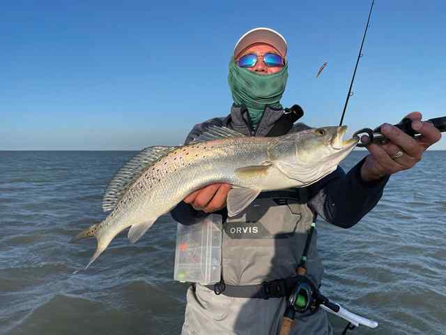 Joel Carter Port Mansfield - trout