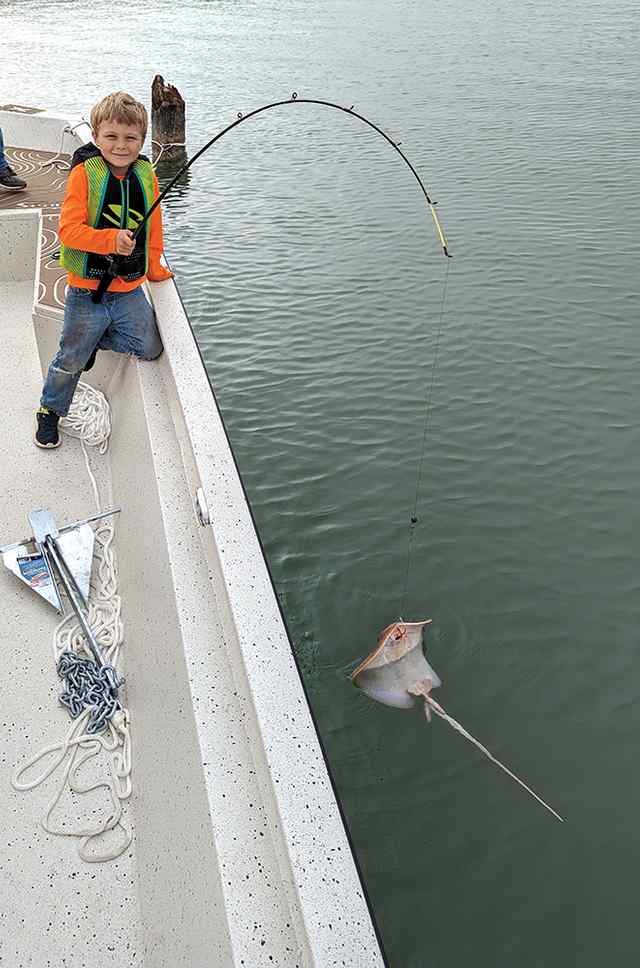 John Kraak Port O'Connor - first fish!