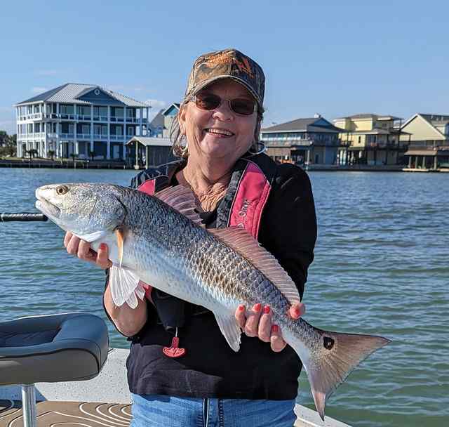 Beverly Maricle Port O'Connor - redfish