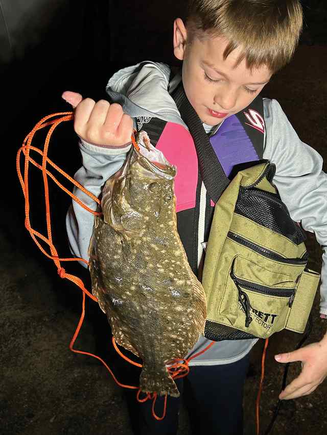 John Gilbreath Laguna Madre - first flounder!