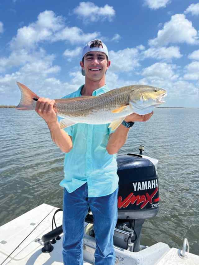 Marvin Gohlke III Southpass Lake - 28" redfish