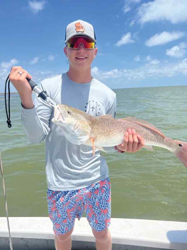 Kason Kolle Espiritu Santos Bay - 28" redfish