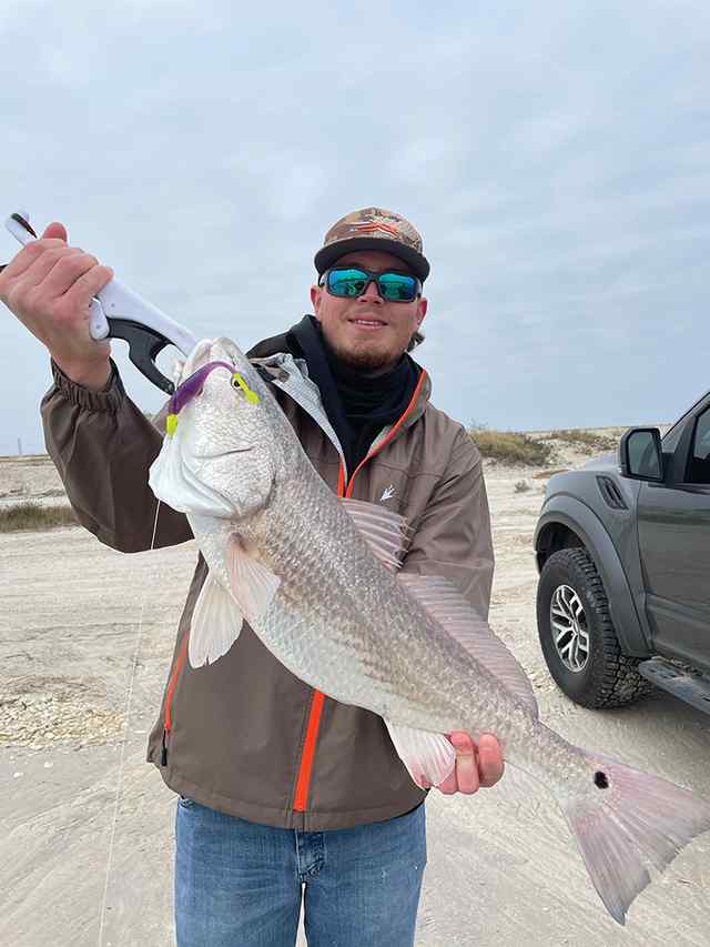 Daniel Rubio Nueces Bay - 26" redfish