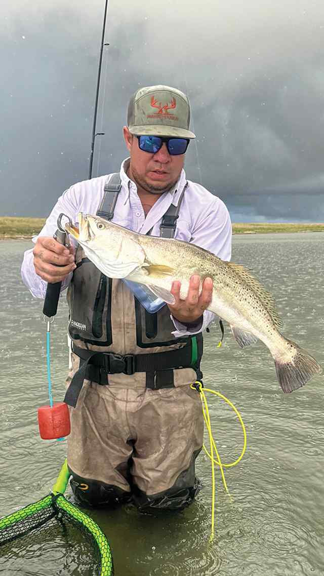 Robert Alaniz Port Mansfield - 27" trout