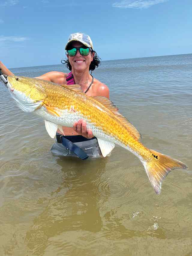 Shontell Vice Crystal Beach - redfish