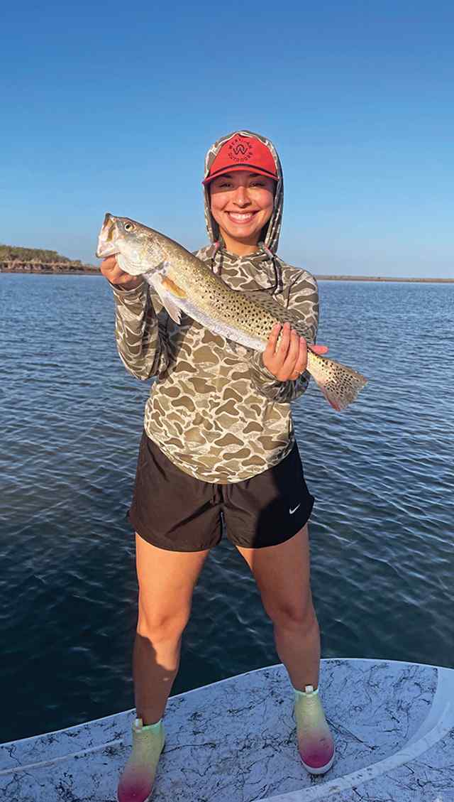 Lizette Alonzo Lower Laguna Madre - 27" trout