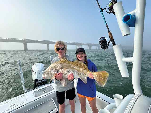 Laura & Will Andrews San Luis Pass, Galveston - 36" drum