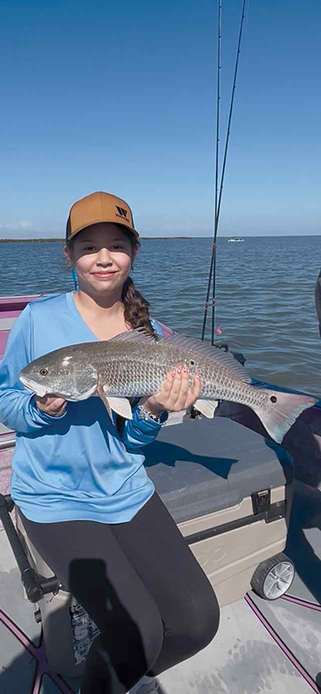 Lola Castillo Port Aransas - 27" redfish