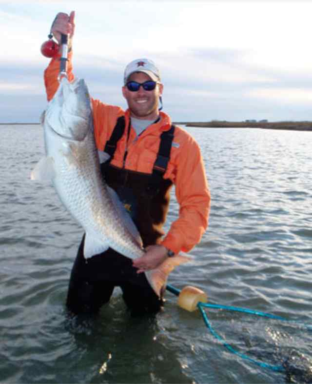 Royce Spencer SE Mud Island
40" redfish