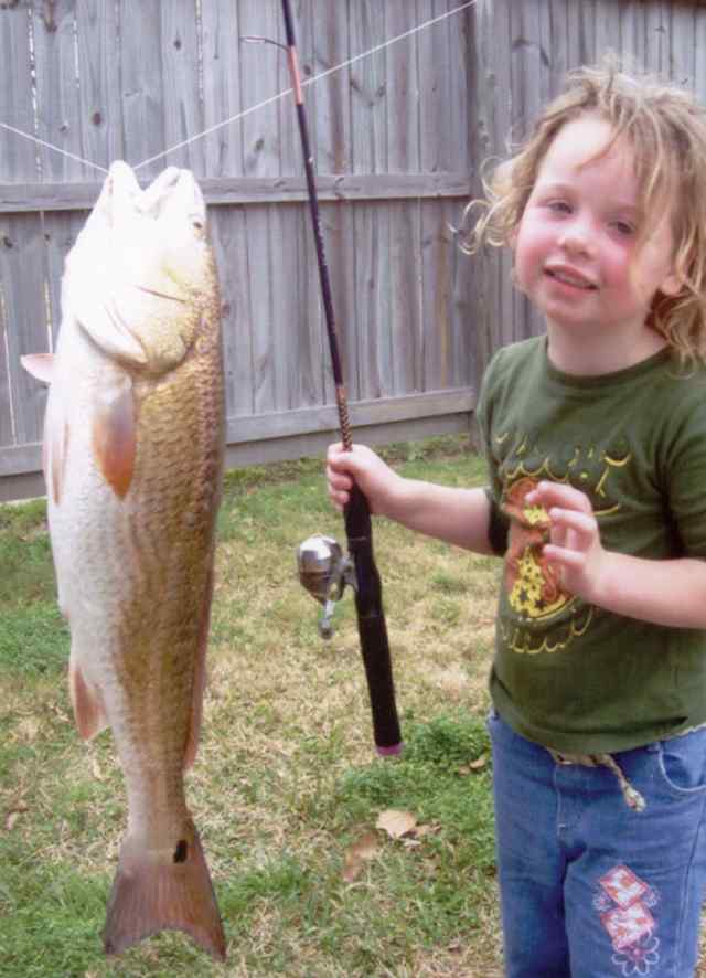 Nisha White Bastrop Bayou
31.5" redfish