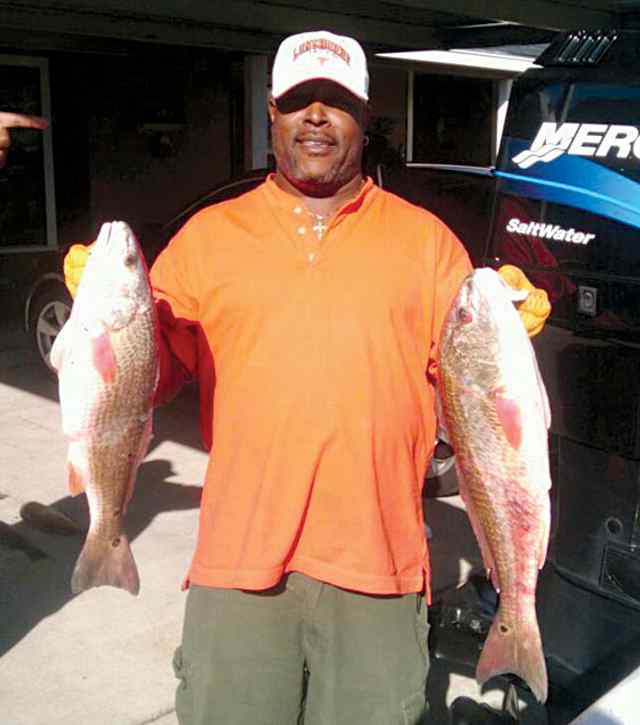 Christopher Harris Sabine Pass25&quot; &amp; 27&quot; redfish