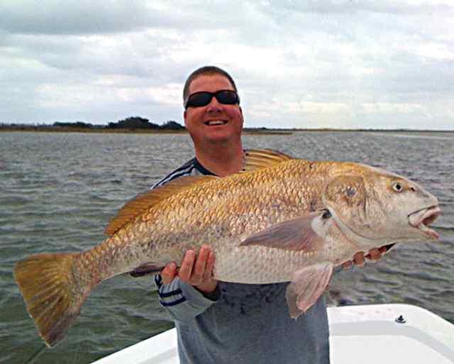 Ryan Malone ICWblack drum, biggest fish ever caught!