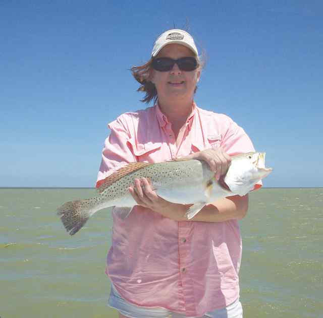 Nancy Atkinson Green Island27.5&quot; trout
