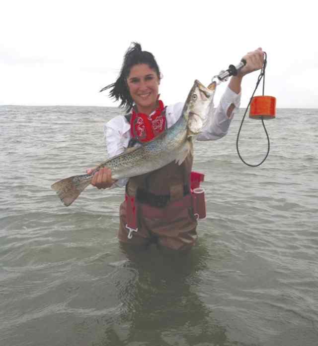 Brittany Hebert Port Mansfield28&quot; trout