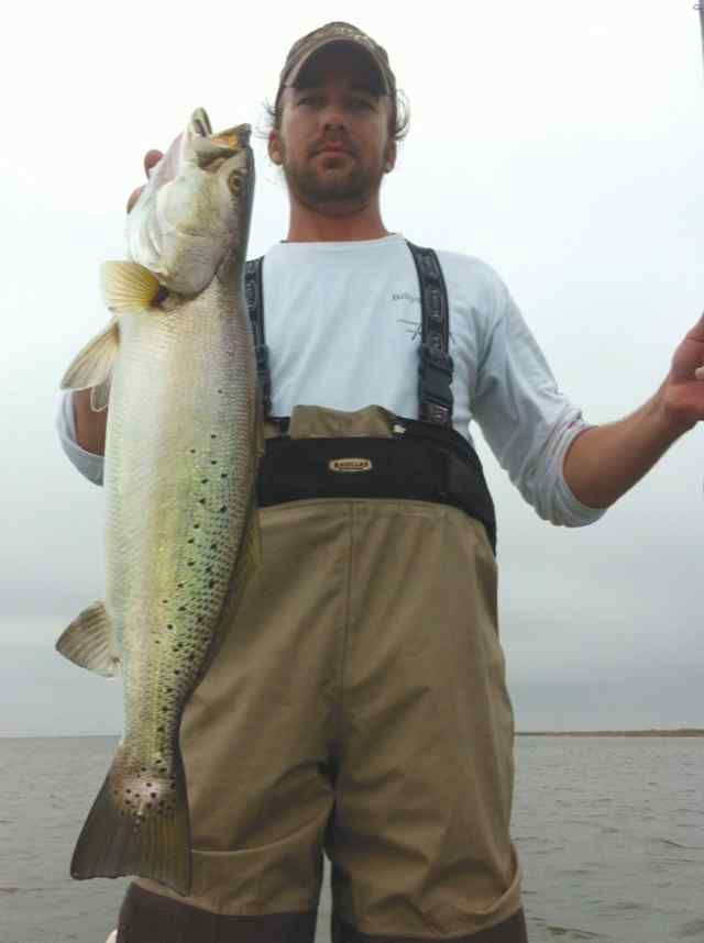 Mac Jank Sabine Lake26.75&quot; 7lb trout CPR