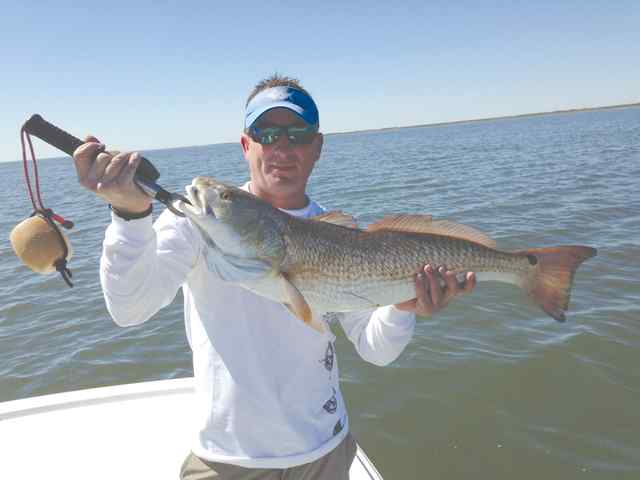 Jeff Atchley King Ranch Shoreline32&quot; redfish