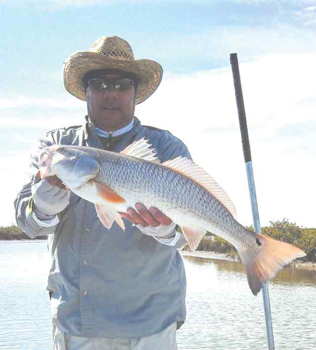 Albert Rodriguez, Jr. Port Aransas28&quot; redfish CPR