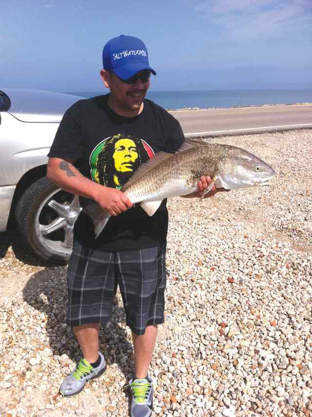 Bobby Chavez Texas City Dike31&quot; redfish