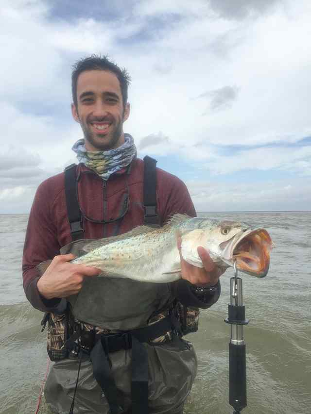 Josh Kearns Baffin Bay8.5 lb trout, caught on a warming trend