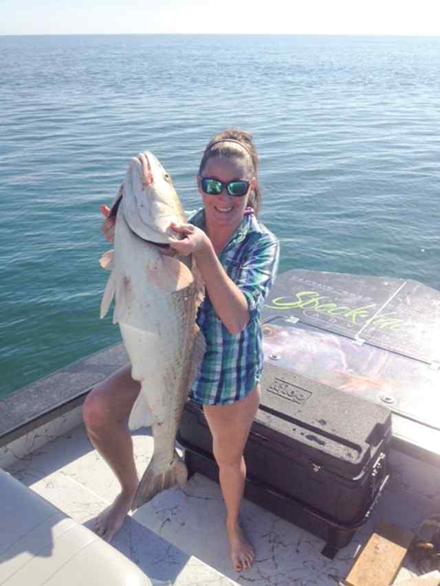 Courtney Kulcak 38&quot; redfish