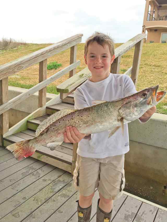 Travis Port O'Connor25.5&quot; first trout! CPR