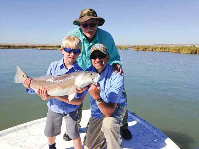 Crew Wright Hines Bay34&quot; redfish