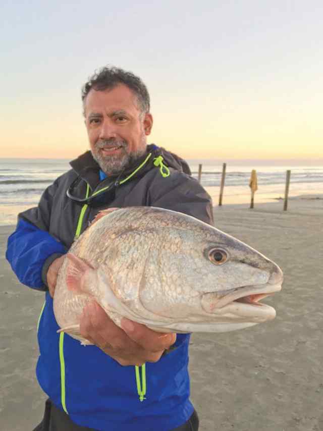 Jose Juarez Galveston42&quot; red drum, caught on live mullet