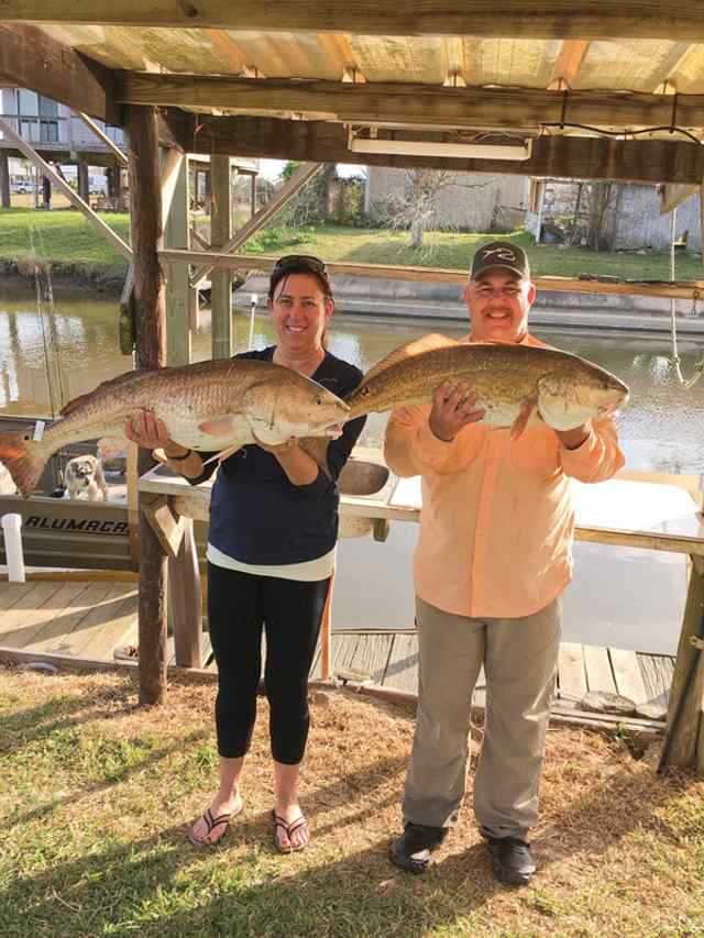 Jason & Tami Pausewang Gulf Cut, Sargent37.5&quot; &amp; 38&quot; redfish