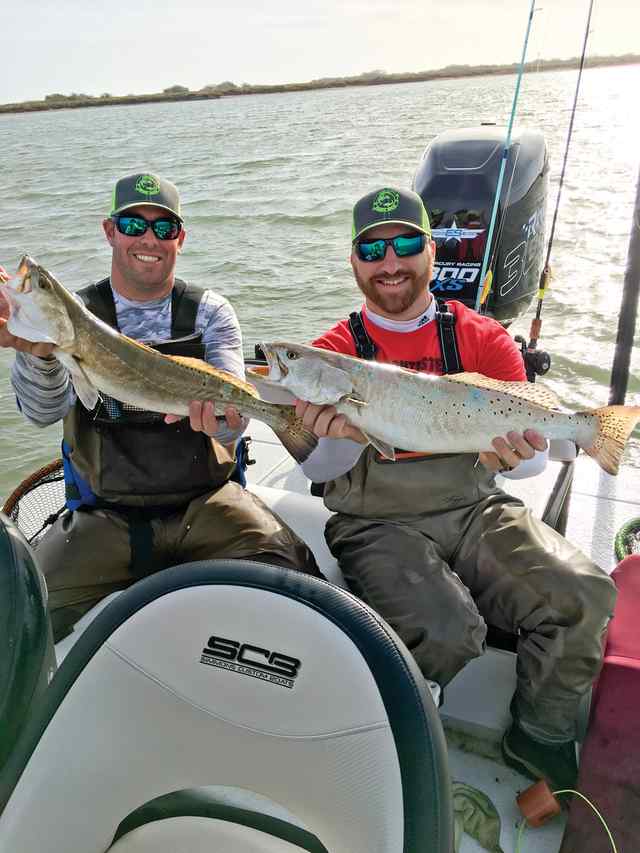 Colby Renfro & Patrick McGary Baffin - 27.5" & 6.2 lb trouts