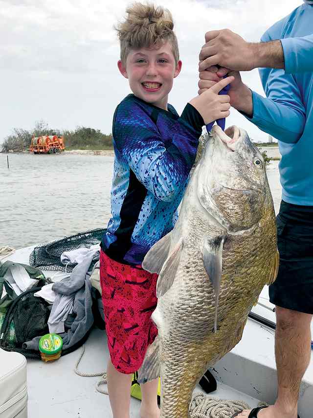 Benjamin Conwell Aransas Pass - black drum