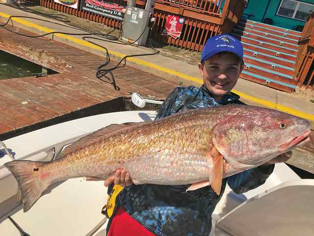Jacob Stahl Port Mansfield - 40" redfish
