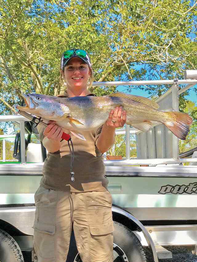 Ashley Ann Vanek Matagorda - 32" trout