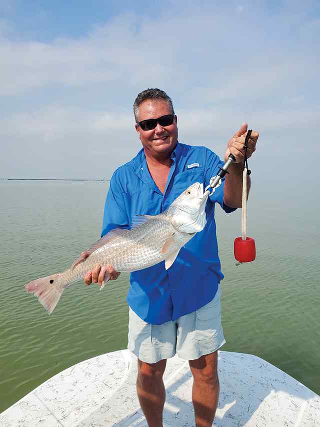 Joe Winkel South Padre - 9.5 lb 27" redfish