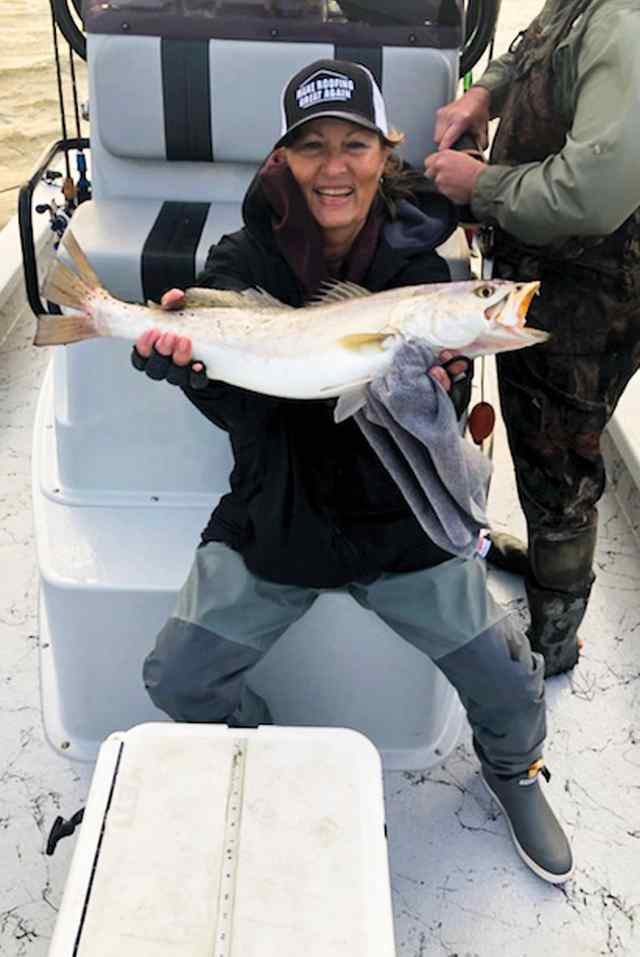 Nell Roberson Pringle - 21.5" trout