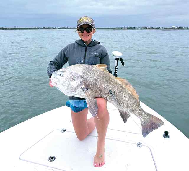 Heather Rowe St Charles Bay - black drum